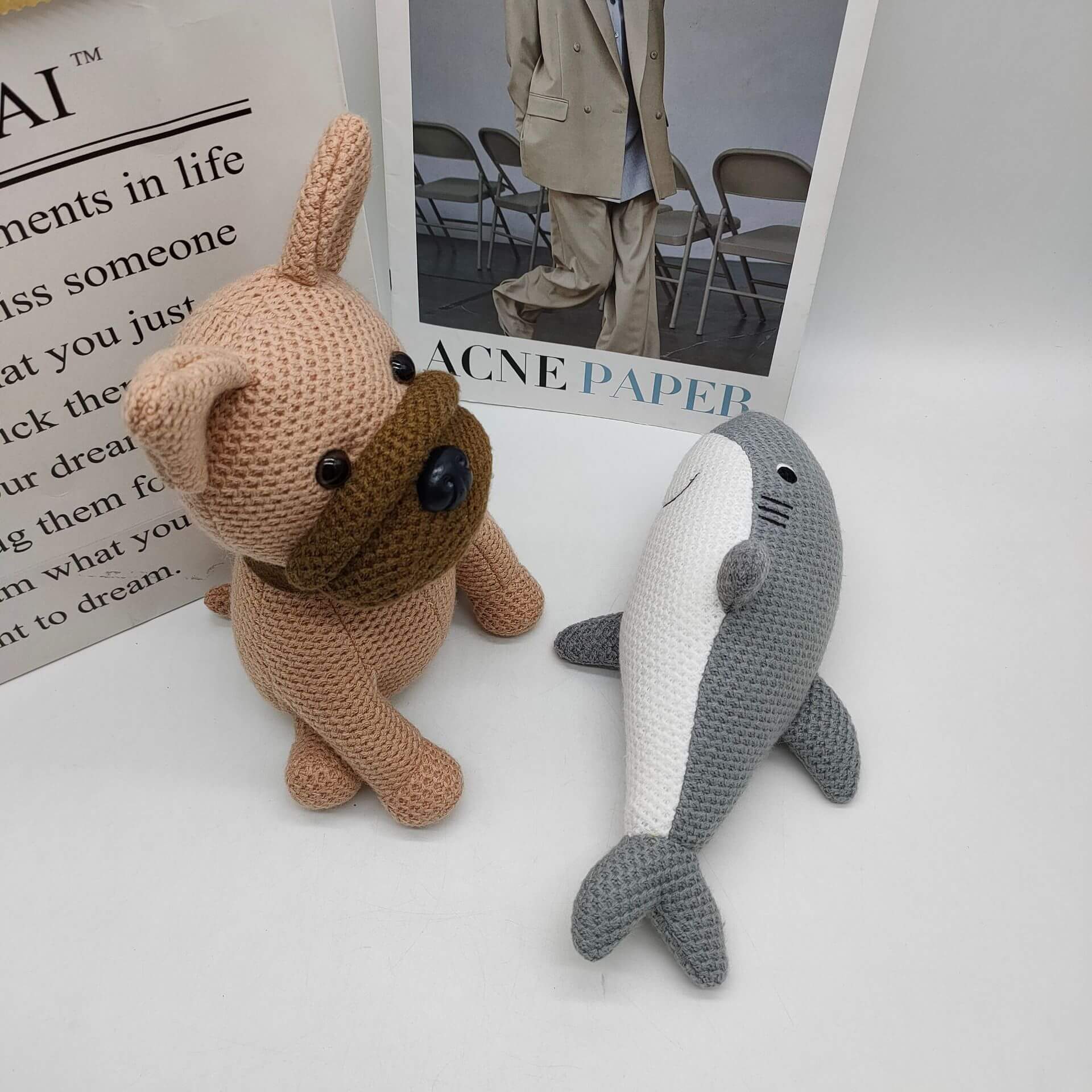 Cute handmade Crochet Plushies Knitting Stuffed Animal Plush Collection（35 Styles To Choose From） 39