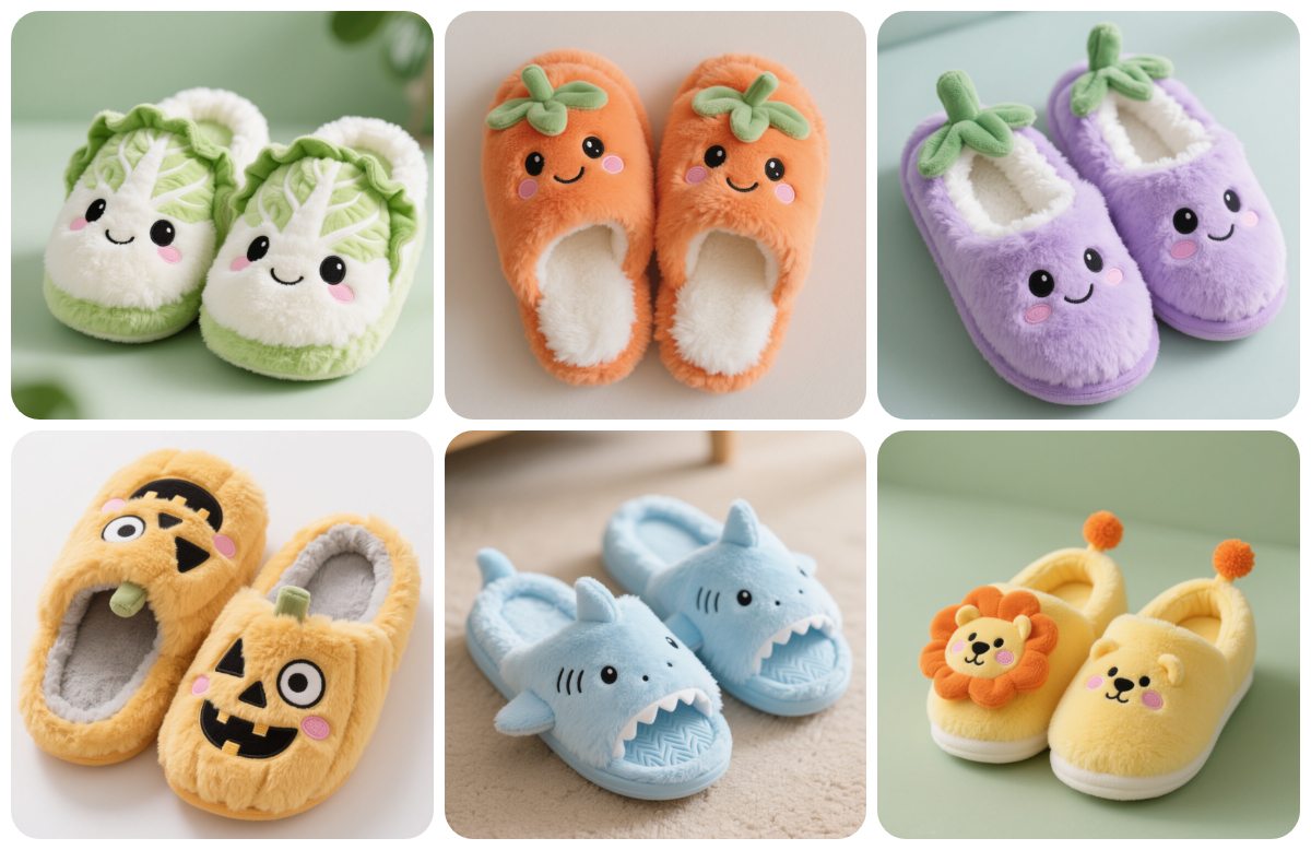 Custom Plush Slippers -Your Perfect Blend of Coziness, Creativity, and Quality 1
