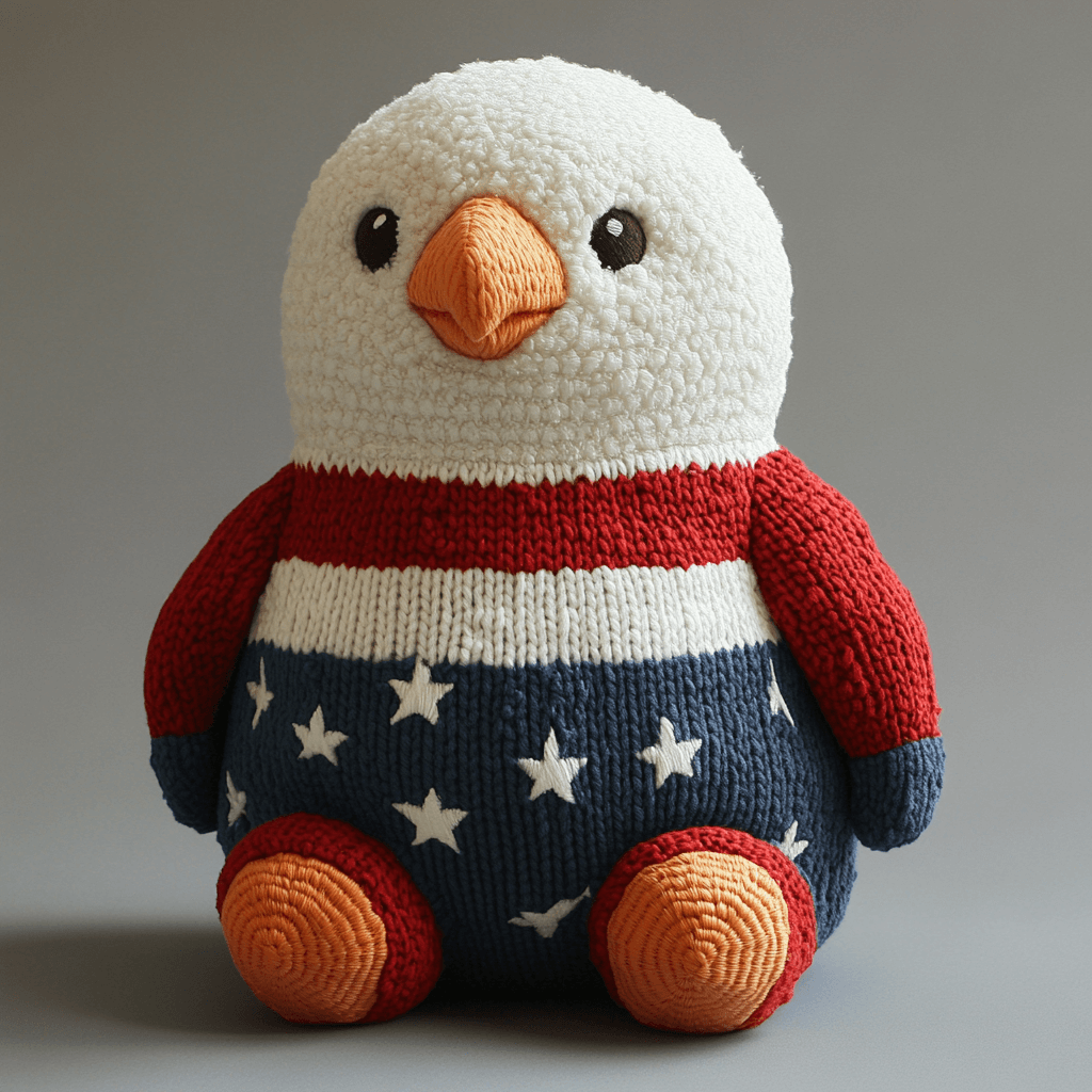 Custom Fashion New  Stuffed Soft American Eagle Plush Promotion Wholesale Simulation Personalized Eagle Plush Toy 4