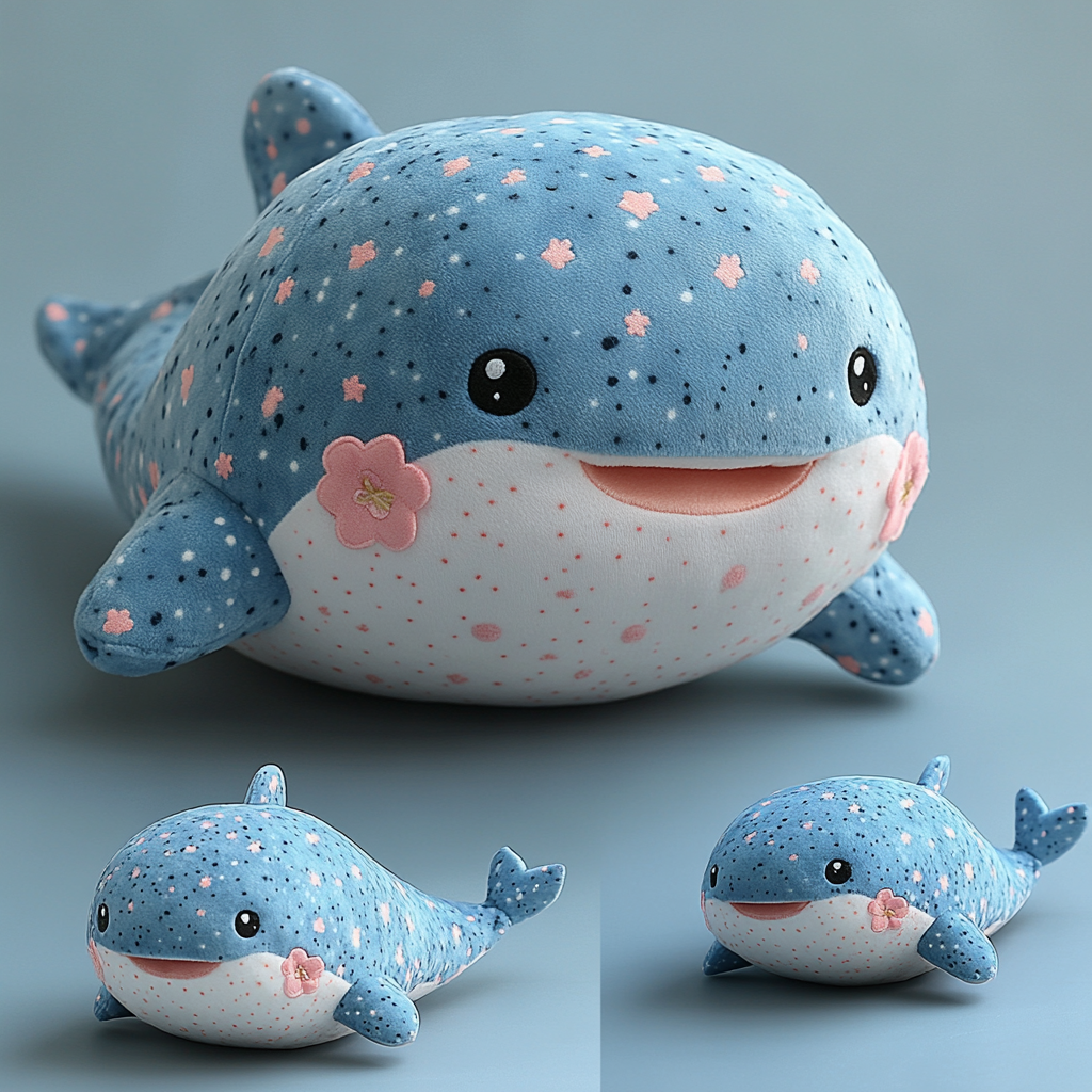 Custom Whale Shark Plushie Build Your Own Personalized Stuffed Animal Gift for Friends 2
