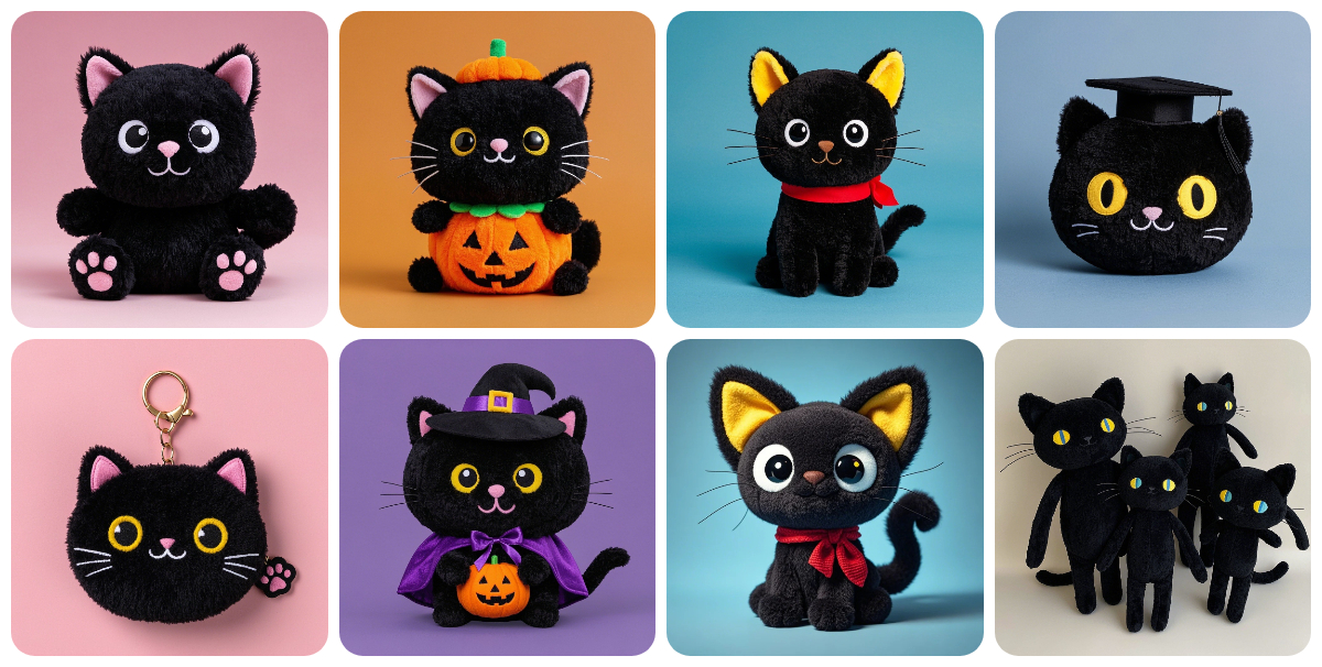 Unleash Your Creativity: The Ultimate Guide to Custom Black Cat Plushie Plush Products 1