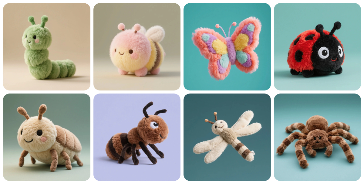 🐛 Custom Insect Plush Dolls: Where Cuteness Meets Creativity 1