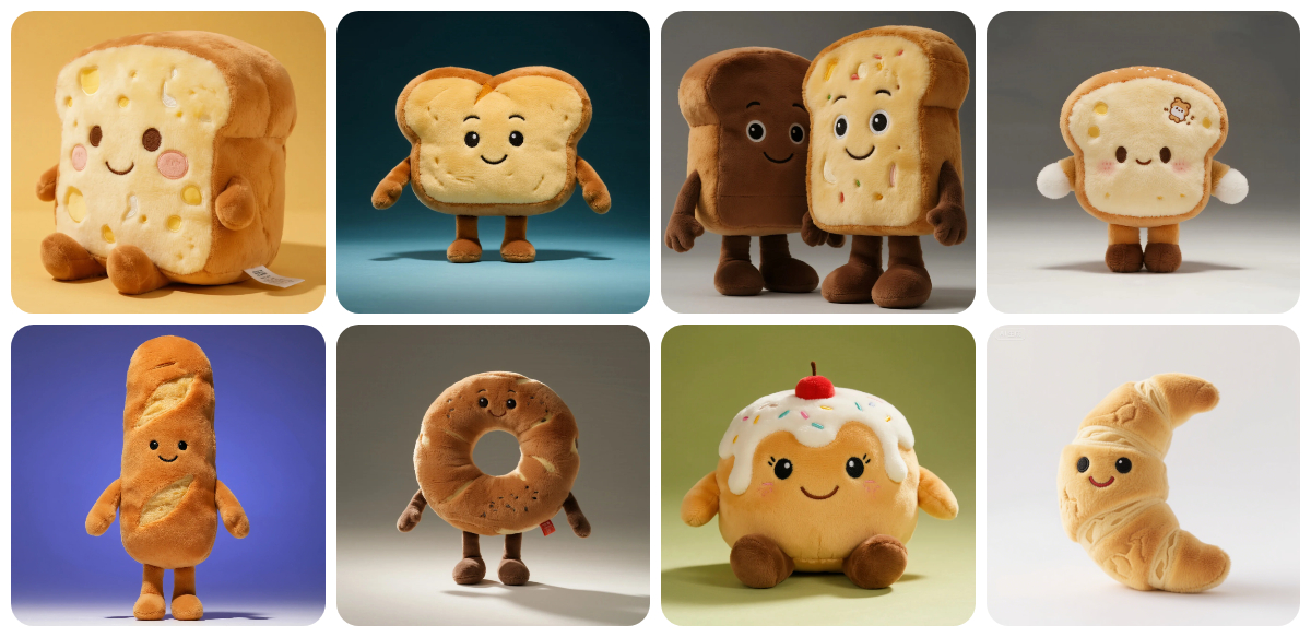 Custom Bread Plushies: Kawaii Toast, Baguette & Croissant Toys Your Brand Can’t Miss in 2025 1