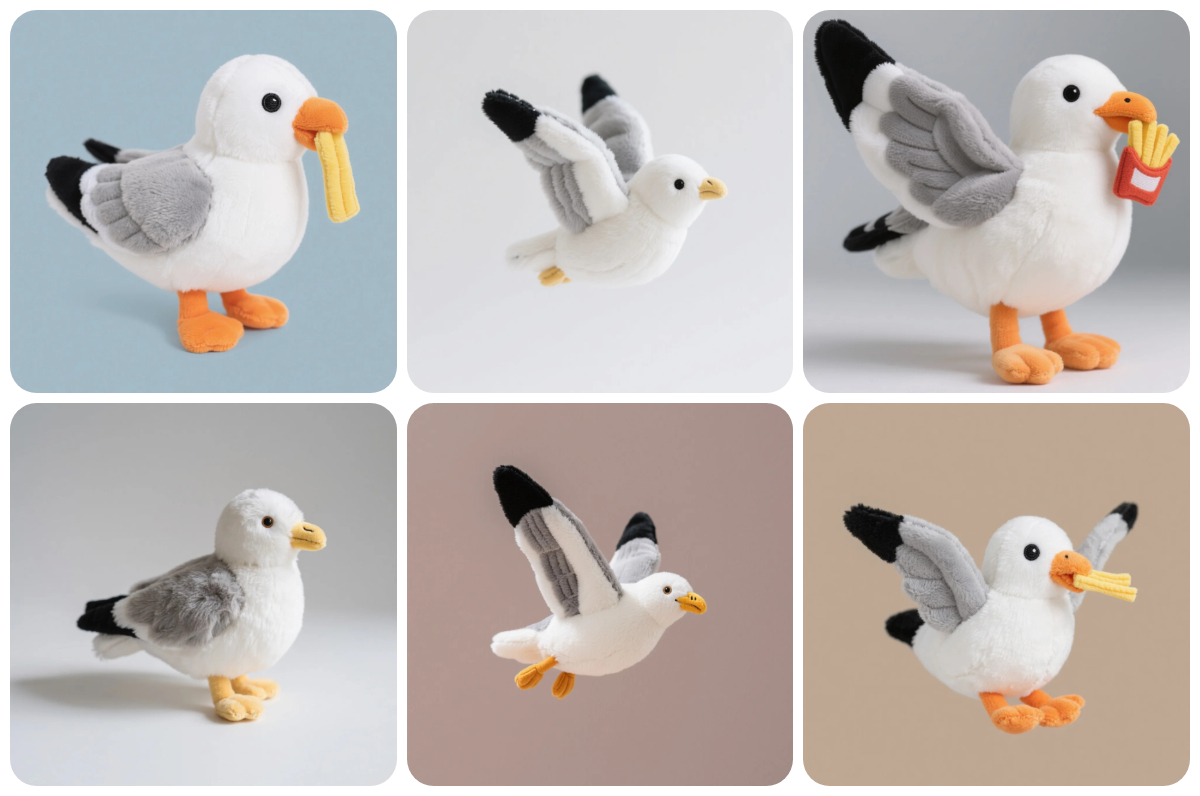 Dive into Uniqueness: The World of Custom Seagull Plush Toys 🌊 1
