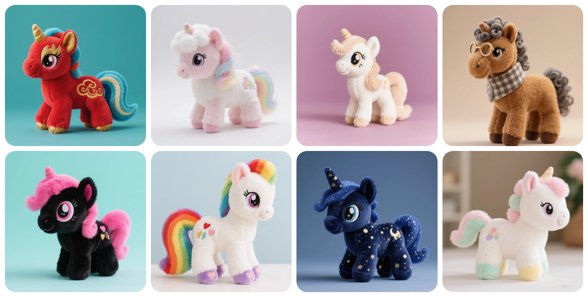 Bring Your Pony Dreams to Life: Custom Plush Toys Inspired by Magic and Whimsy 1