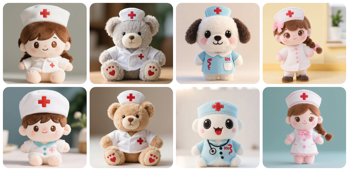 Celebrate Nurses' Day with Custom Plush Toys: A Heartfelt Tribute to Healthcare Custom Plush HospitalHeroes 1