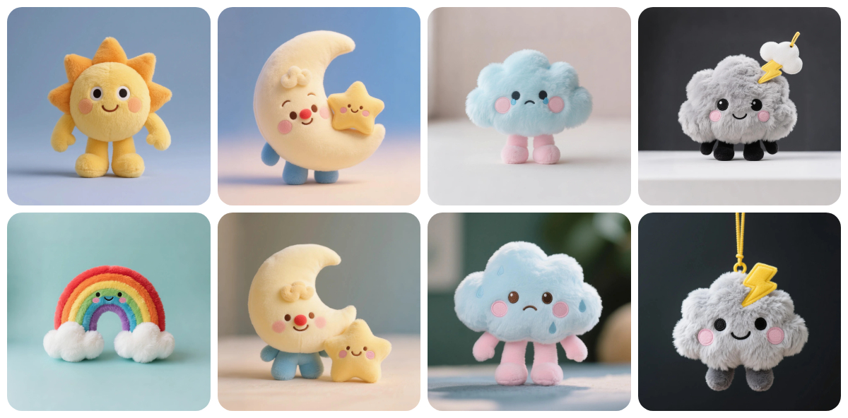 Weather Wonders: Cuddling the Elements with Custom Meteorological Plushies 1