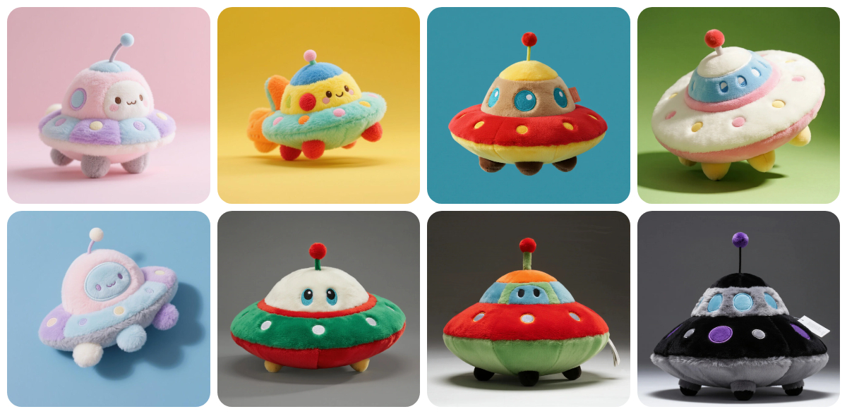 🚀 Custom Plush UFO Toys: Where Softness Meets Space Imagination 1