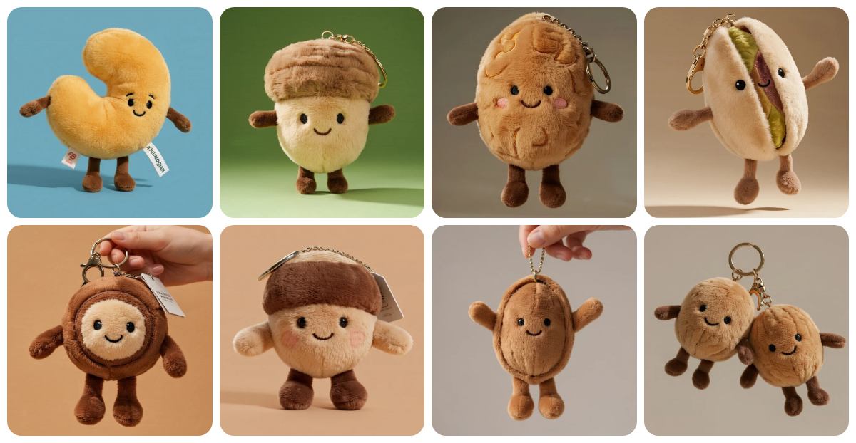 Turn Your Favorite Snacks Into Snuggles: Why Custom Nut & Dried Fruit Plushies Are a Game-Changer 1