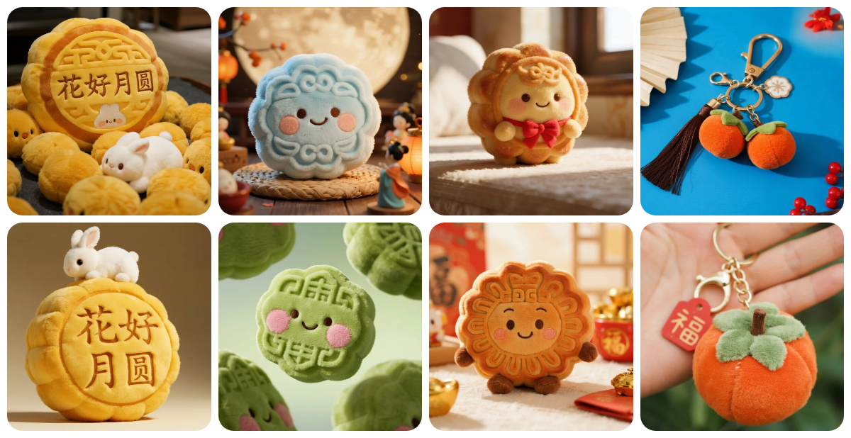 Celebrate the Mid-Autumn Festival with Custom Plush Mooncakes 1