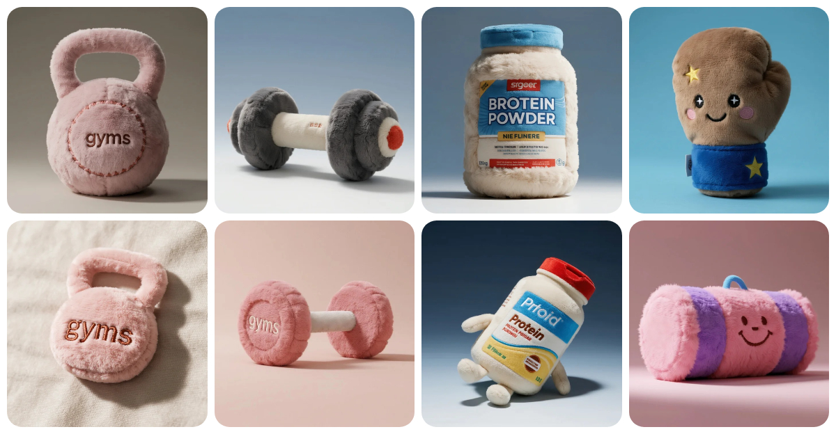 Squishy Gains: Why Custom Gym Plushies Are Your New Secret Workout Weapon 1