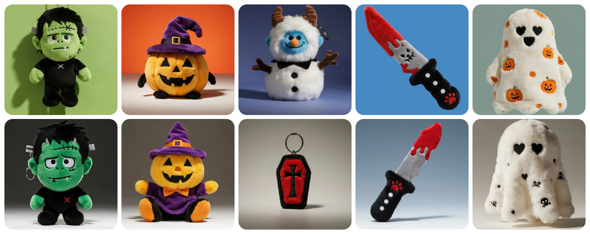 Custom Halloween - Themed Plushies: Spookily Cute Creations 1