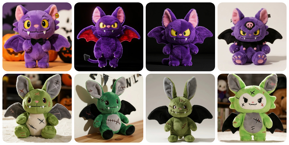 Spooky & Snuggly: Your Ultimate Guide to Custom Halloween Bat Plushies 1
