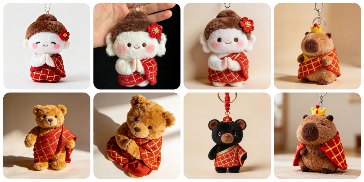 Poupée en peluche personnalisée à Kasaya : un mélange unique de mignonnerie et de signification culturelle 1