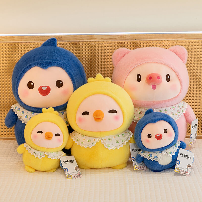 chubby pig  kawaii Stuffed new little cute soft funny plush toy 1