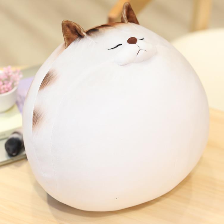 Custom cat plush pillow sleeping doll Japanese pet stuffed egg stuffed soft pillow The fat cat toy gift 1