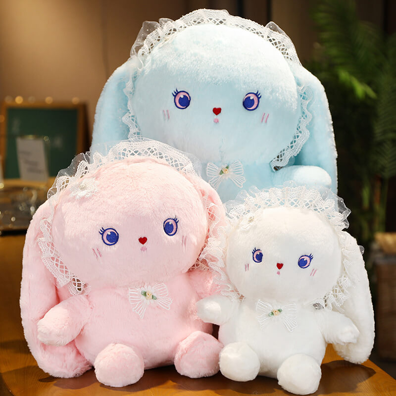 wedding dress rabbit kawaii Stuffed new little cute soft fun plush toy 4