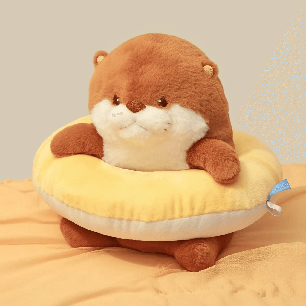 High Quality Plush Factory OEM ODM Custom River Otter Plush Animals Stuffed Animal Plush Shinada Global Otter Keychain 2