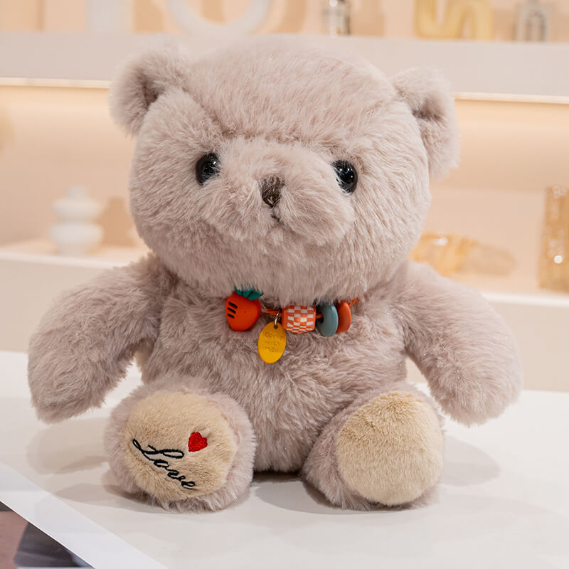 Ours en peluche Love Teddy Bear, nouveau petit jouet en peluche mignon, doux et amusant 4