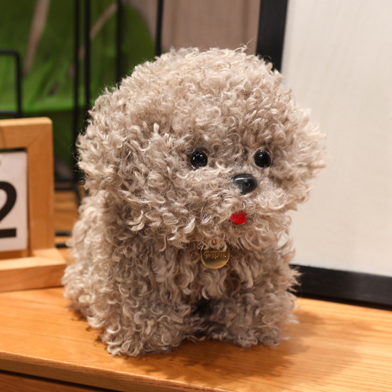 Chien en peluche kawaii, nouveau petit jouet en peluche doux et amusant pour enfants 1