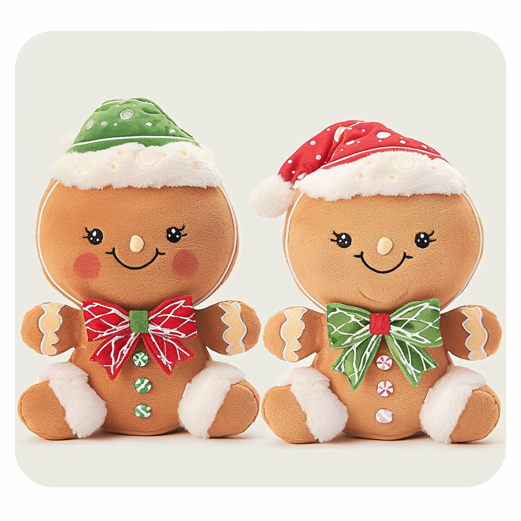 Best Unveiling the Magic of Custom Gingerbread Plushies by Exceptional Plush Manufacturers Supplier 2