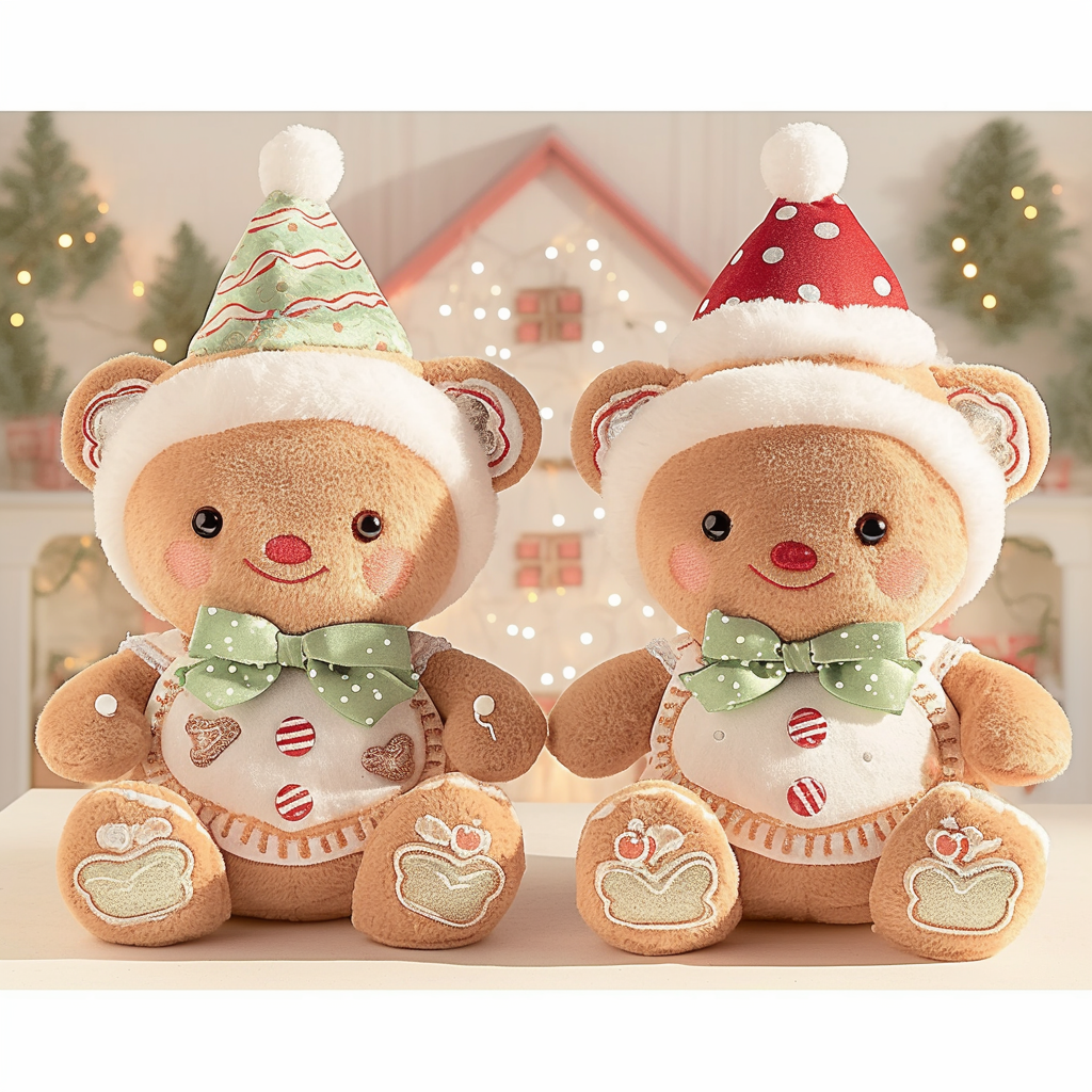 Best Unveiling the Magic of Custom Gingerbread Plushies by Exceptional Plush Manufacturers Supplier 1