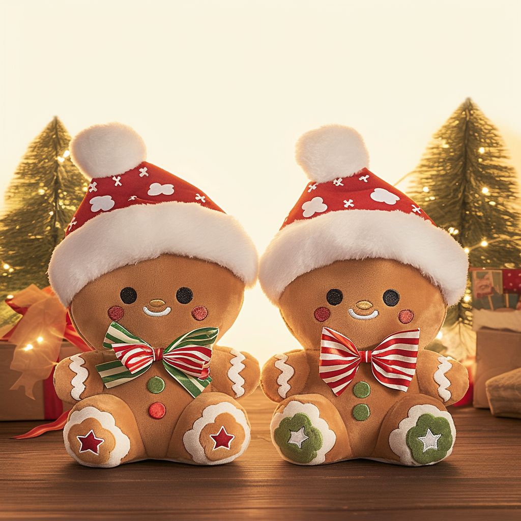 Best Unveiling the Magic of Custom Gingerbread Plushies by Exceptional Plush Manufacturers Supplier 3
