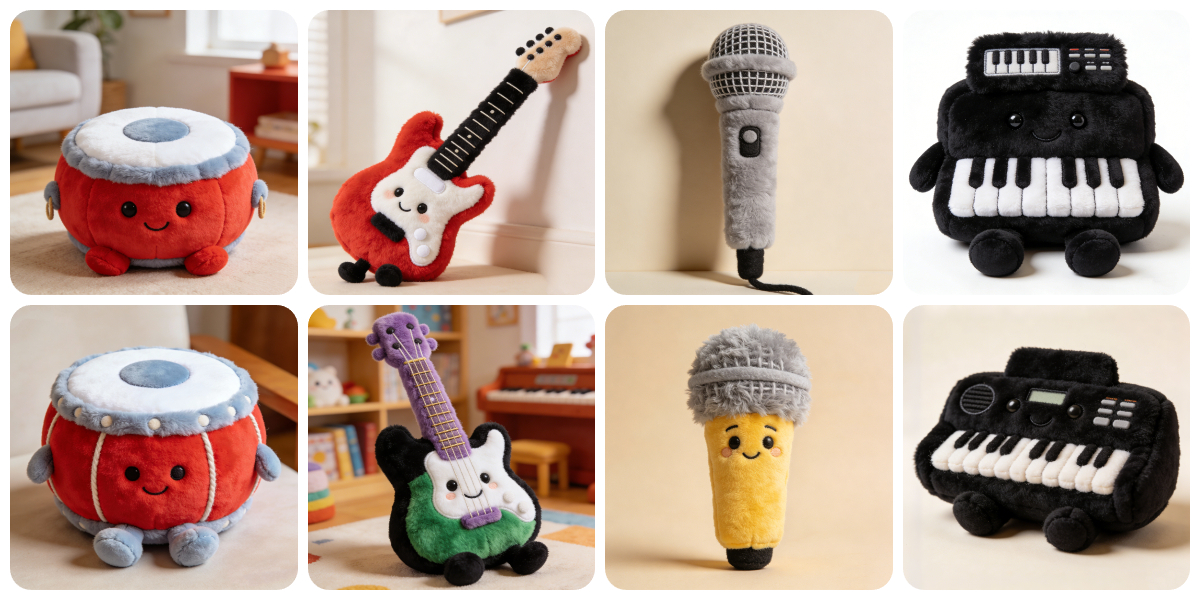 Cuddle Up to Melody : des instruments en peluche personnalisés qui sonnent juste. 1