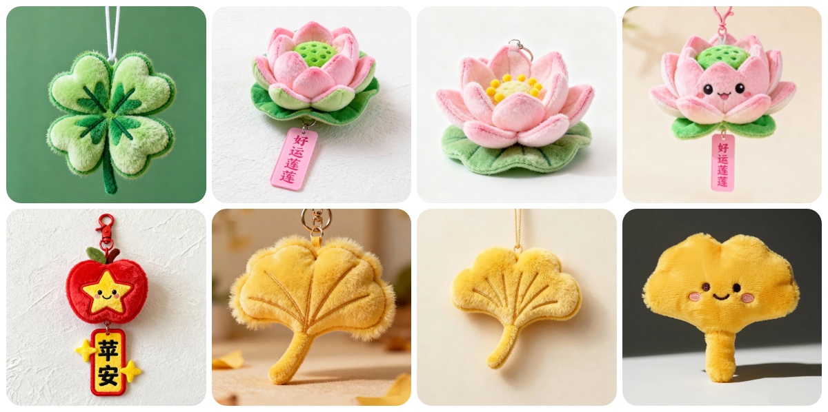 Custom Lucky Plush Charms: Your Personalized Token of Good Fortune 1