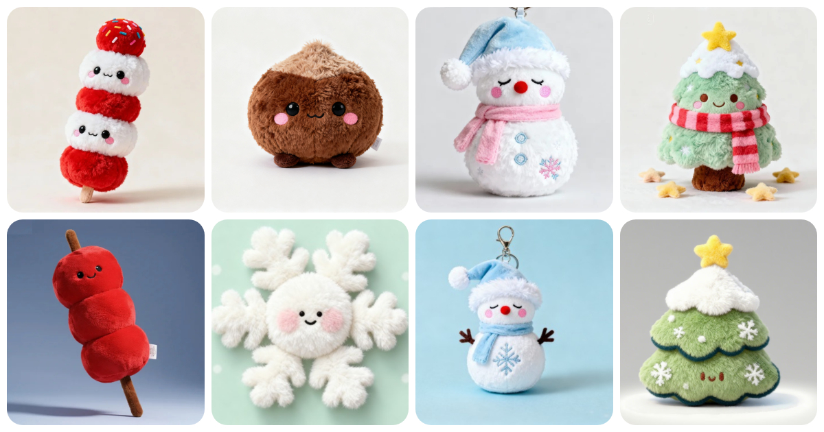 Cozy Up This Winter with Custom Plushies: A Blend of Festive Charm and Personalized Warmth 1