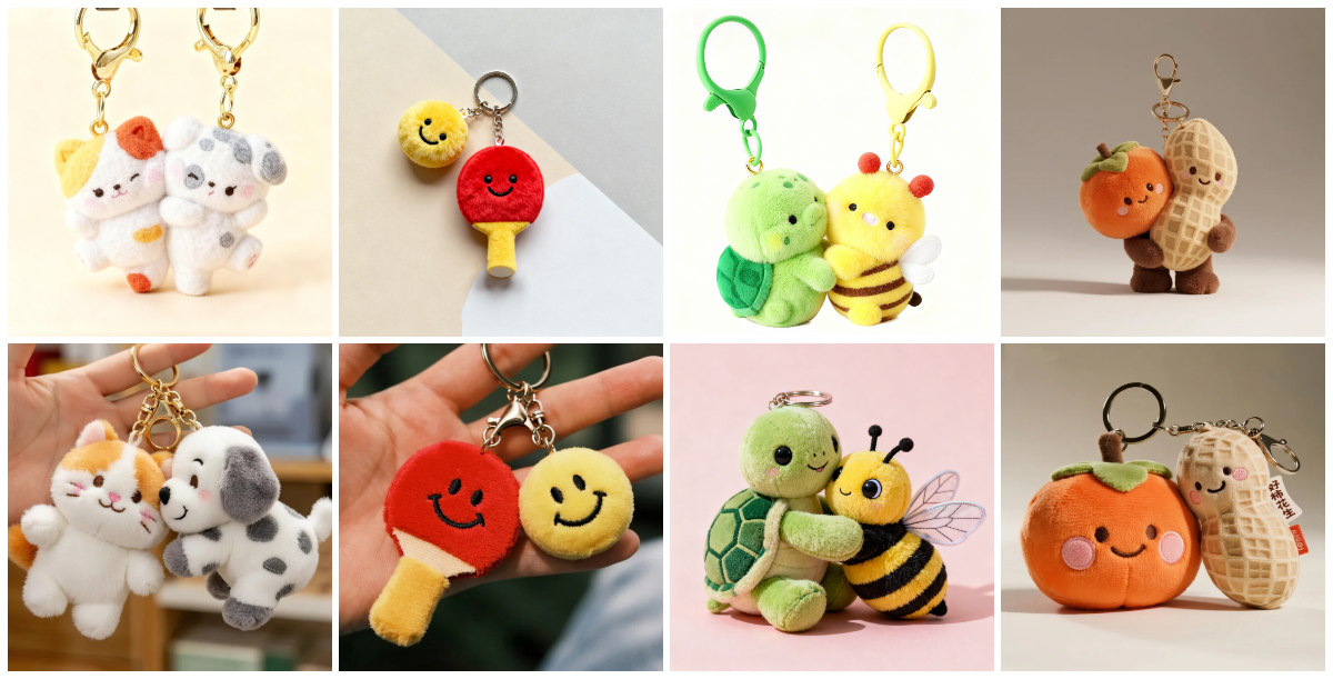 Célébrez votre histoire d'amour unique avec des porte-clés personnalisés pour couples ! 1