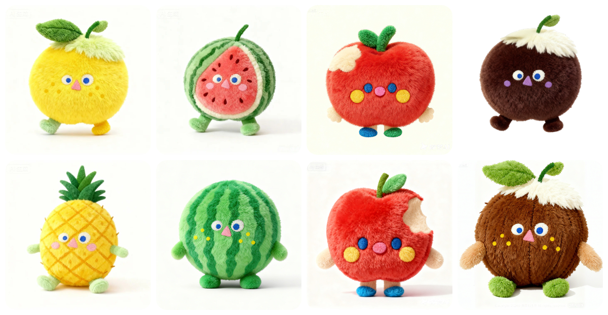 Custom Anthropomorphic Fruit Plush Toys: A Whimsical Blend of Cuteness and Personalization 1