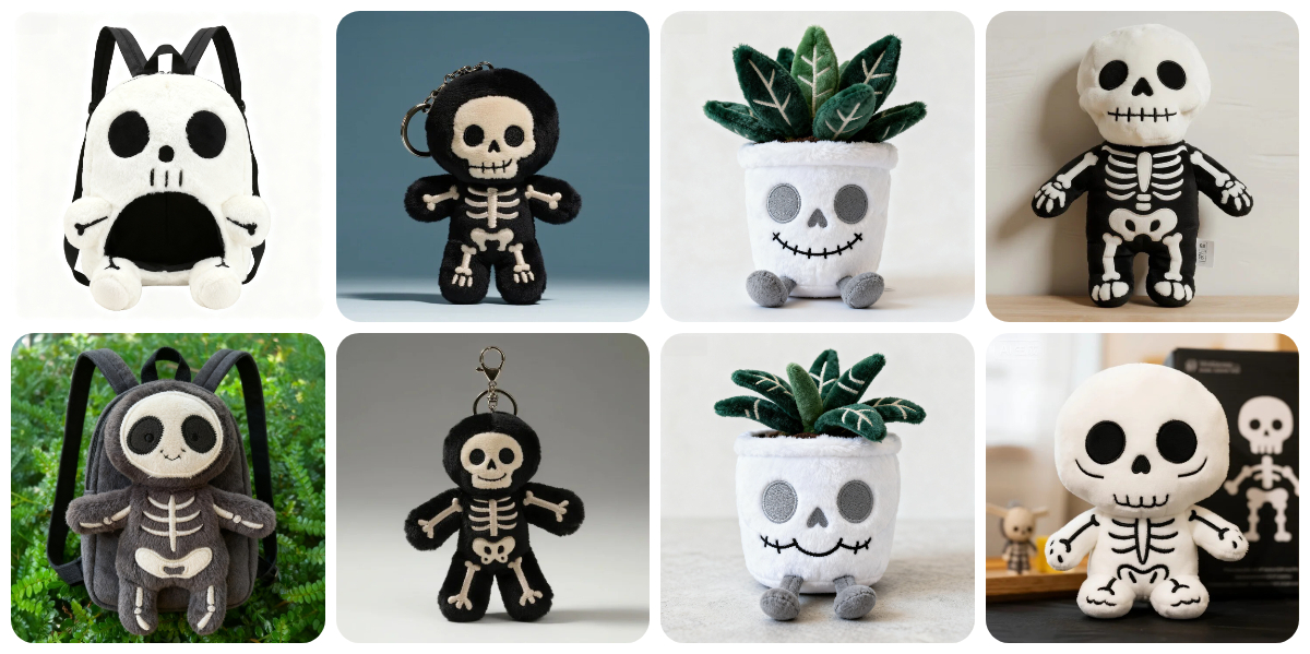 Pourquoi les peluches squelettes personnalisées sont la tendance la plus confortable (et la plus cool) de cette année 1