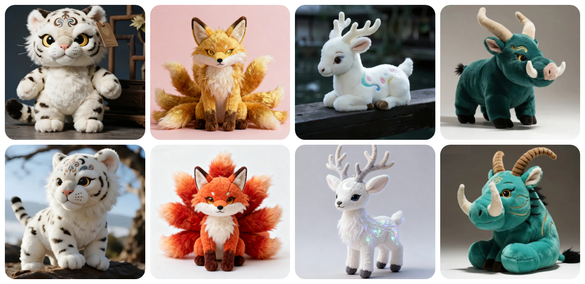 Bring Ancient Myths to Life: Custom Shan Hai Jing Mythical Creature Plushies! 1