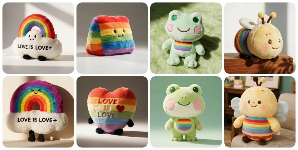 Crafting Pride: The Magic of Custom LGBTQIA+ Plushies 1