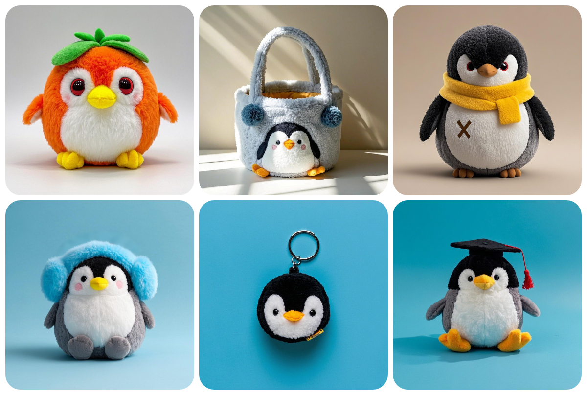 Высококачественные эксклюзивные плюшевые игрушки и аксессуары в виде пингвинов. Предлагаем услуги OEM/ODM и быструю доставку. 1