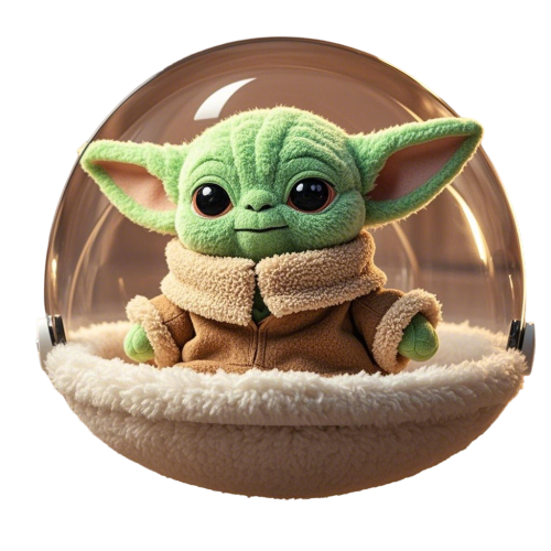 Peluche y llavero de Baby Yoda personalizados: el accesorio ideal para fans de Star Wars 4