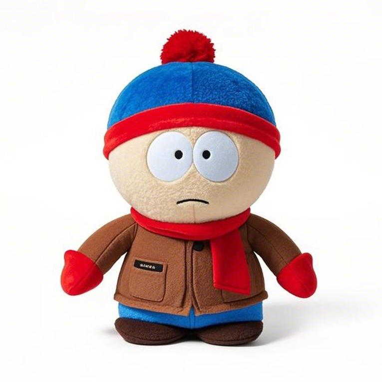 Custom Kawaii ​Factory Wholesale Plush South Park Style Stan Kyle Broflovski Cartman Doll Cute Soft Stuffed Kyle Plush 4