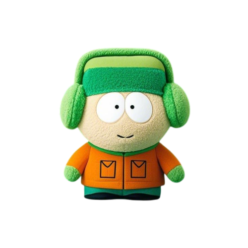 Custom Kawaii ​Factory Wholesale Plush South Park Style Stan Kyle Broflovski Cartman Doll Cute Soft Stuffed Kyle Plush 3