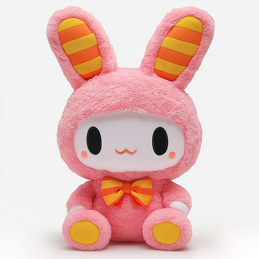 Custom Handmade Bunny Plush Toys Oem Logo Kawaii Cute Soft Plush Toys Pillow Stuffed Animal Low Moq Manufacturer 1