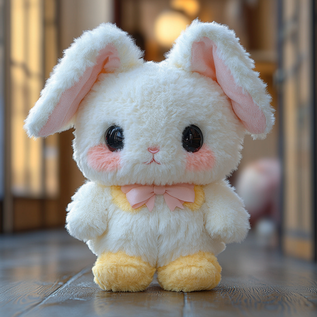 Custom Handmade Bunny Plush Toys Oem Logo Kawaii Cute Soft Plush Toys Pillow Stuffed Animal Low Moq Manufacturer 2