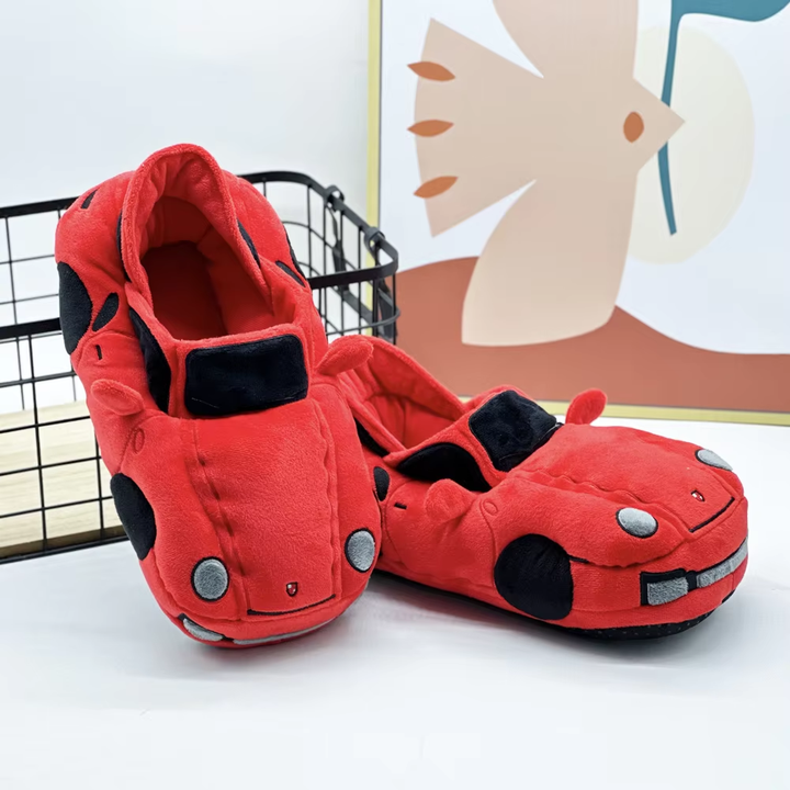 How to Design a Plush Slipper in the Shape of a Car ？ 3