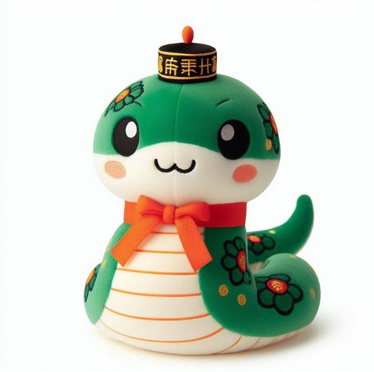 Создайте свою собственную куклу-талисман года Змеи. 1