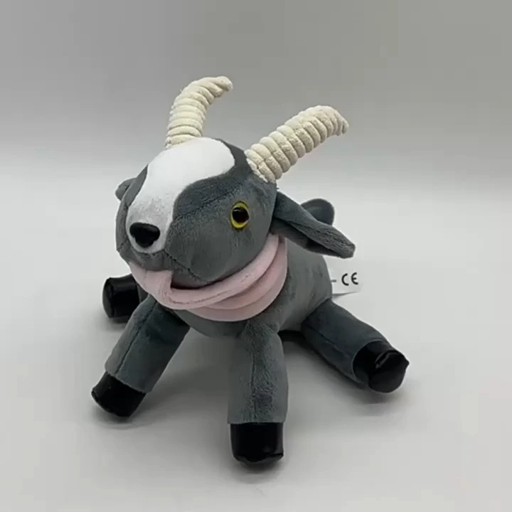 20cm Goat Simulator Plush - Iconic Long Tongue Goat Stuffed Animal 1