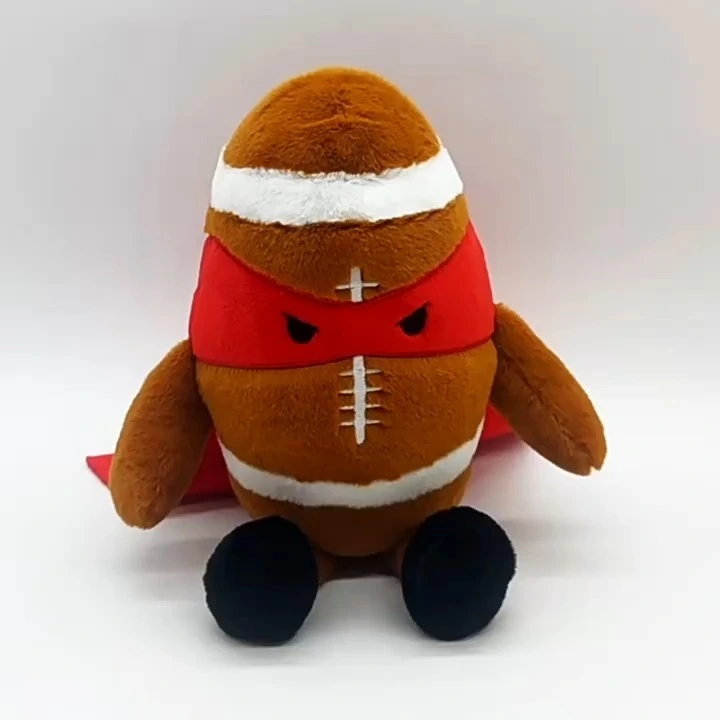 Super Rugby Hero Plush Toy - Cute Football Stuffed Doll 1
