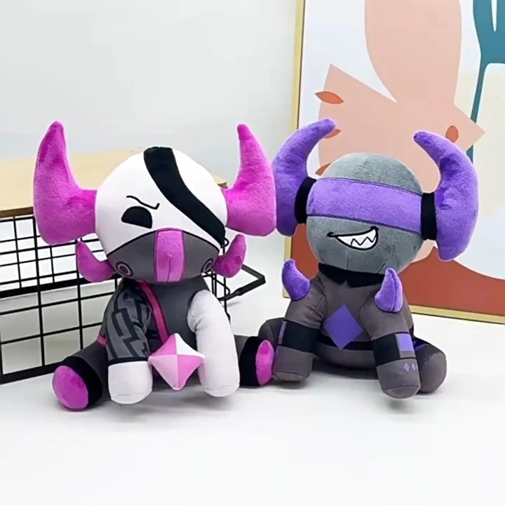 25cm Phighting Broken Plush Toy - Cute Distressed Stuffed Doll for Collectors & Kids 1