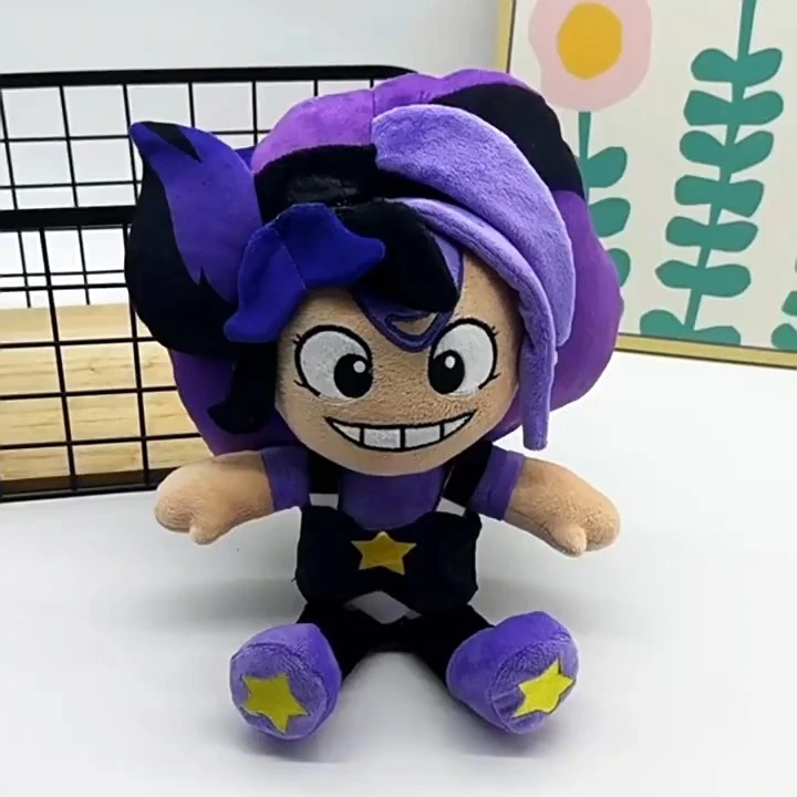 Lily Lovebraids Plush Doll 26cm Premium Fleece Stuffed Toy, Cartoon Character Design, Perfect for Room Decor & Snuggling 1