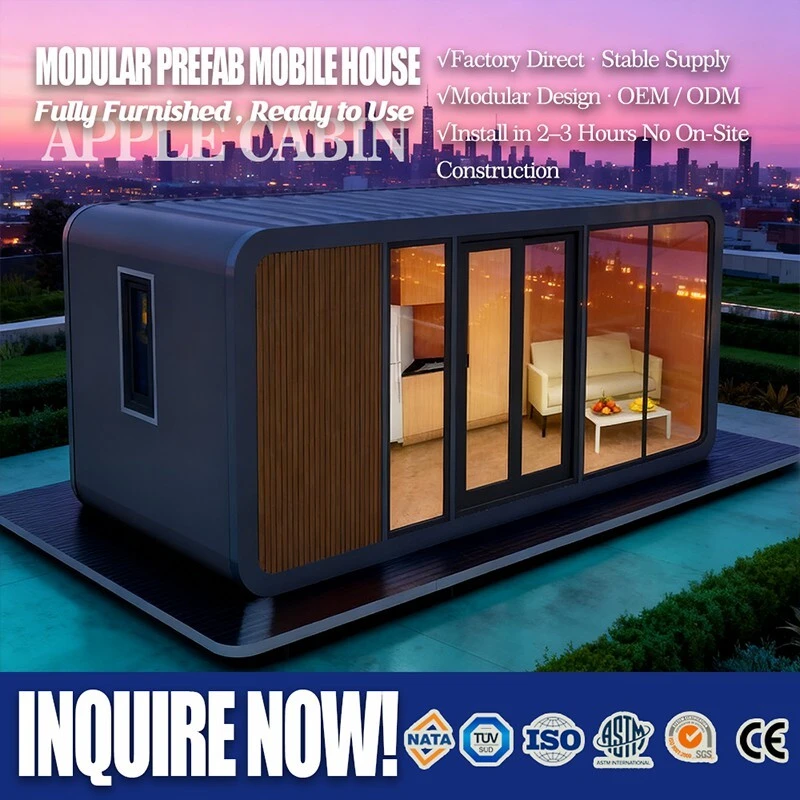 Apple Cabin 30FT Modular Prefabricated House Model M30 1