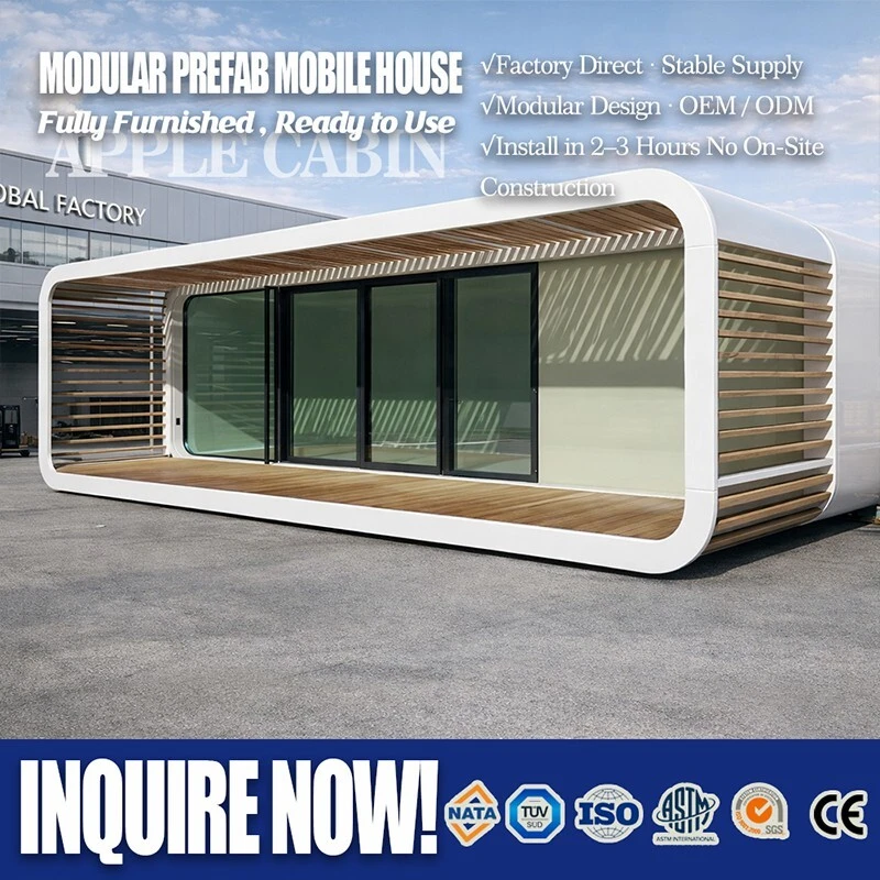 Treehouse Apple Cabin 18FT Elevated Prefabricated House Model T18 1