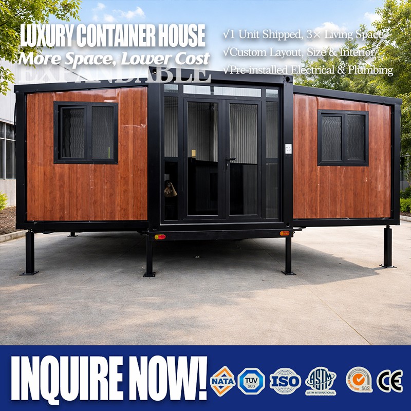 20ft 40ft Expandable Container House Foldable Modular Prefab Model EH-2040 1